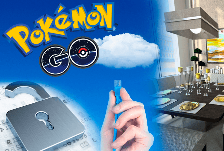 Realidade aumentada, tecnologia utilizada pelo Pokémon Go.